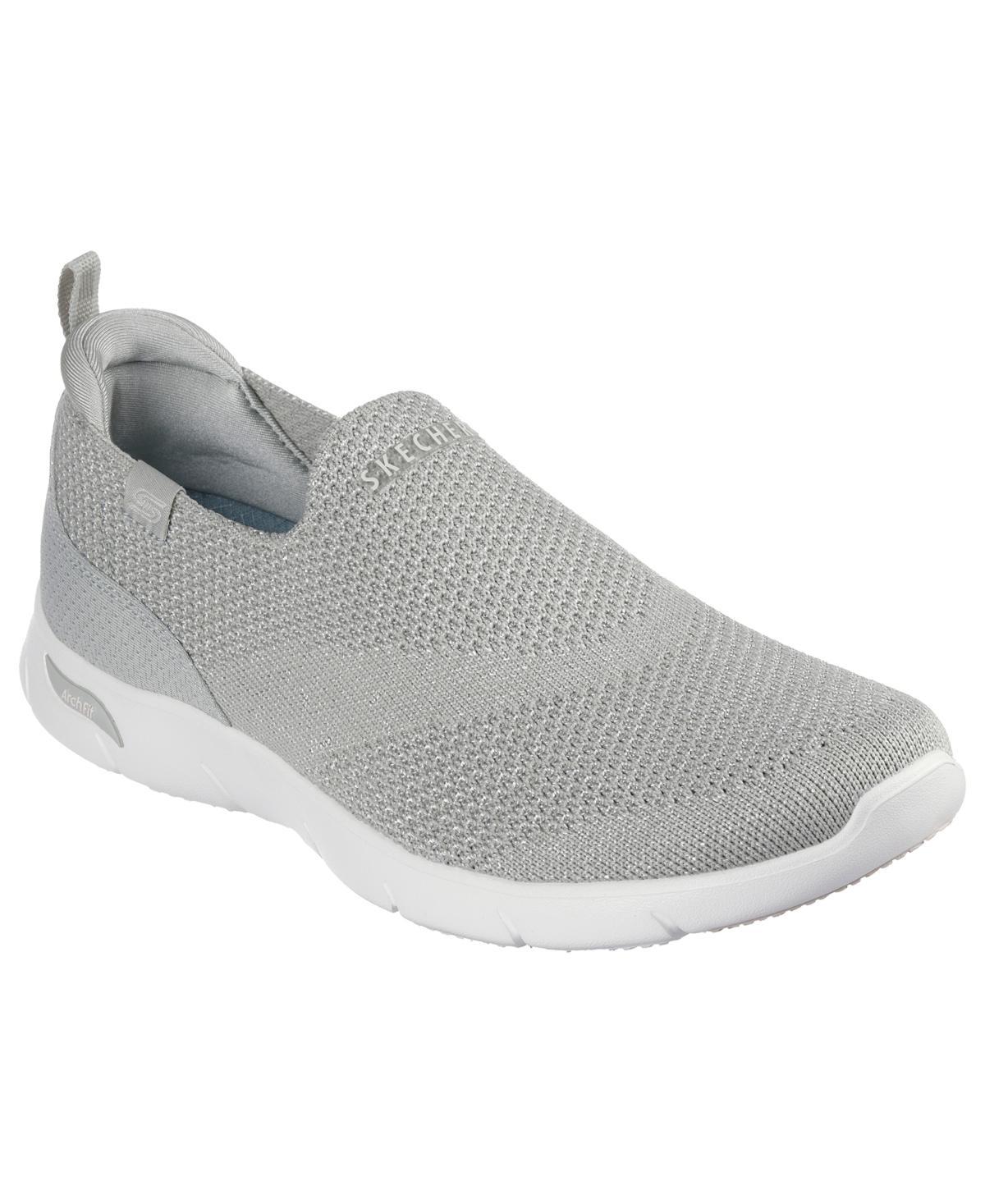 Skechers Womens Arch Fit Refine - Iris Slip-On Casual Sneakers from Finish Line Product Image