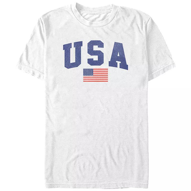 Mens USA Flag Graphic Tee Product Image