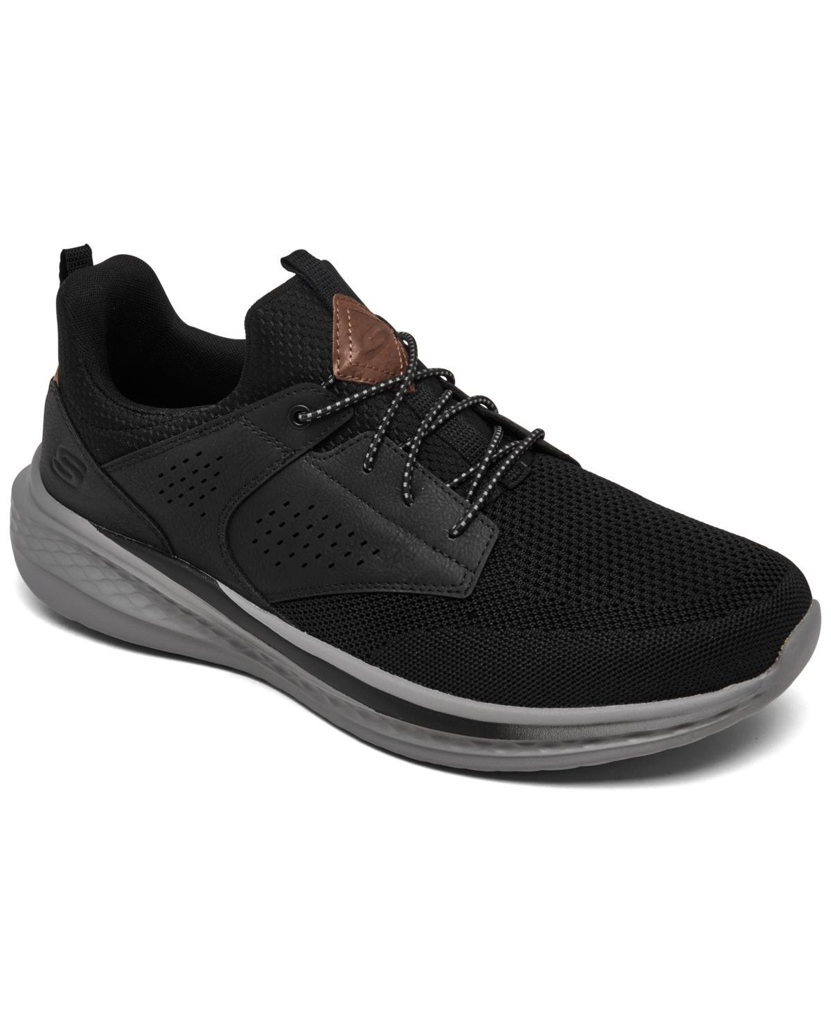 Skechers Mens Relaxed Fit: Slade - Breyer Wide Width Casual Sneakers from Finish Line - Black Product Image