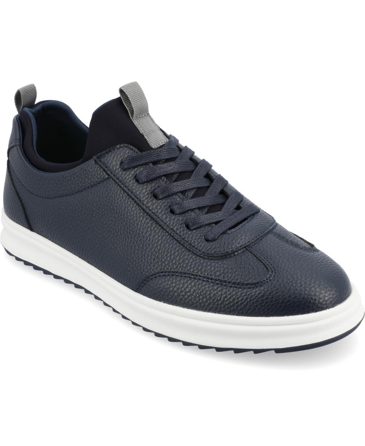 Vance Co. Orton Mens Tru Comfort Foam Lace-up Sneakers Blue Product Image