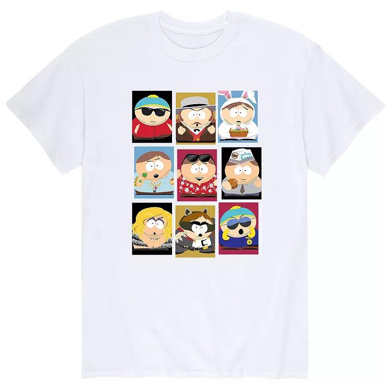 Mens South Park Faces Of Cartman Tee Product Image