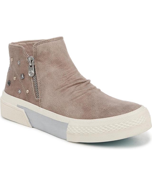 Blowfish Malibu Womens Wave-Zip Platform Sneaker Booties Product Image