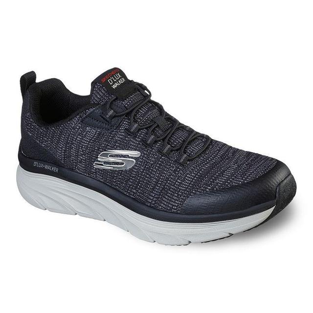 Skechers Relaxed Fit DLux Walker Pensive Mens Shoes Grey Product Image