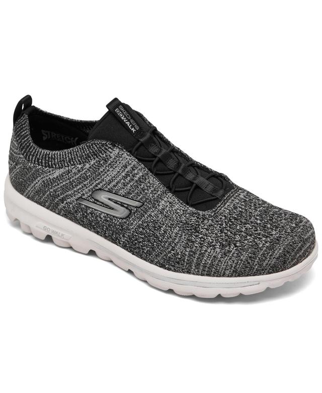 Skechers Womens Gowalk Travel - Radiant Moon Walking Sneakers from Finish Line - Black Product Image