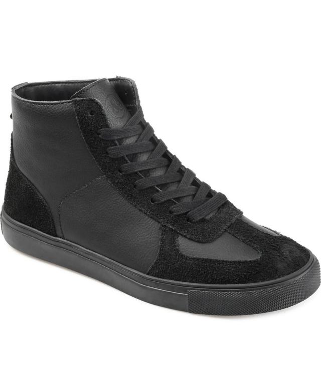 Thomas & Vine Verge Mens Leather High Top Sneakers Product Image