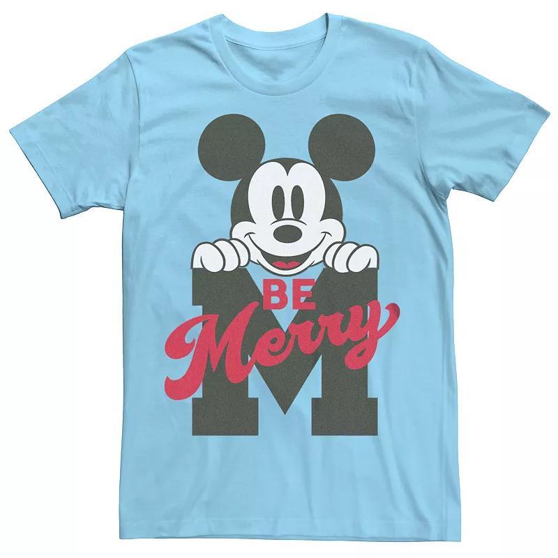 Disneys Mickey Mouse Mens Be Merry Tee Product Image