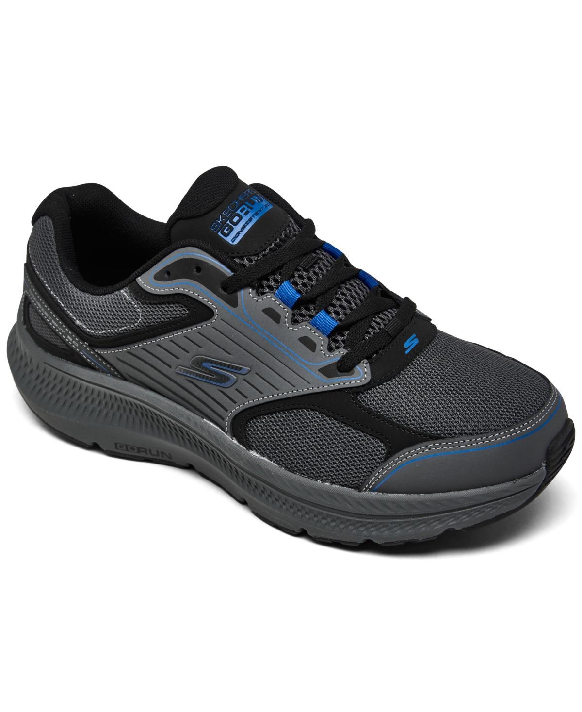 Skechers Mens Go Run Consistent 2.0 Wide-Width Running Sneakers from Finish Line - Charcoal Product Image