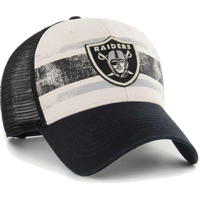 Mens 47 Cream Las Vegas Raiders Breakout MVP Trucker Adjustable Hat Product Image