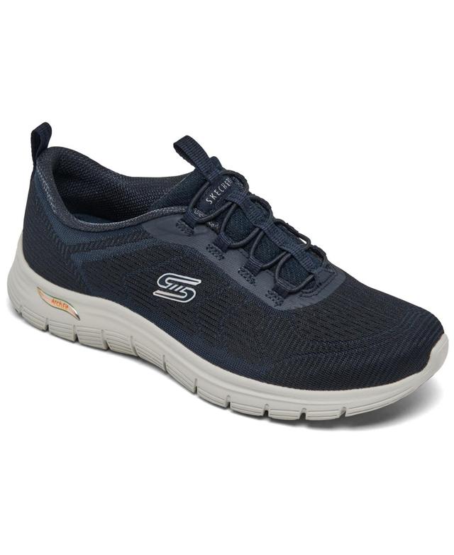 Skechers Womens Arch Fit Vista - Gleaming Walking Sneakers from Finish Line Product Image