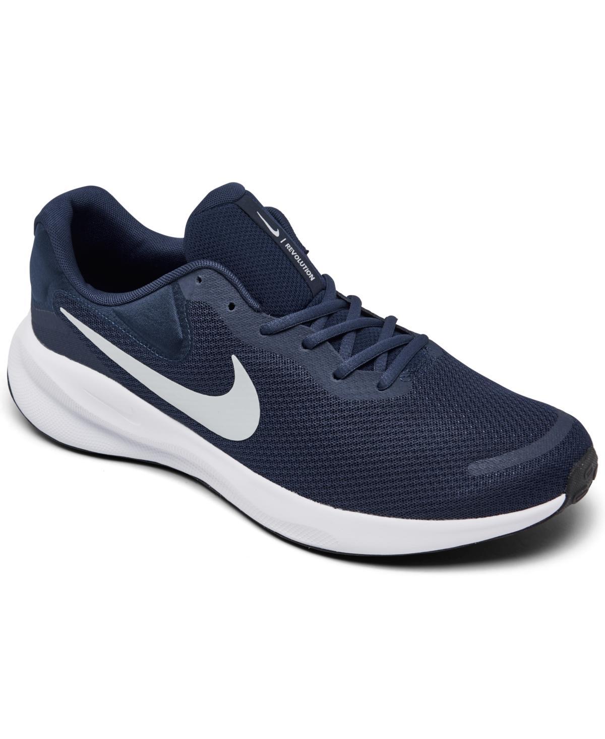 Nike Revolution 7 Mens Road Running Shoes Blue Product Image