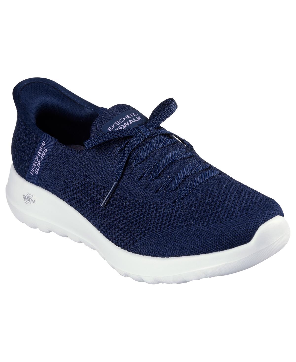 Skechers Womens Go Walk Joy - Abby Faux Lace Walking Sneakers Product Image