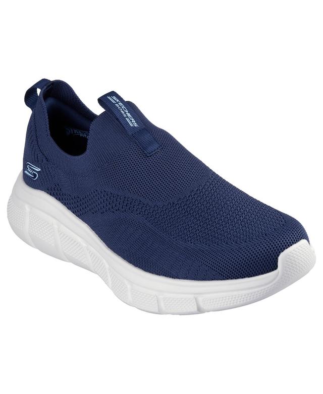 Skechers Mens Bobs Sport B Flex Slip-On Walking Sneakers from Finish Line - Navy Product Image