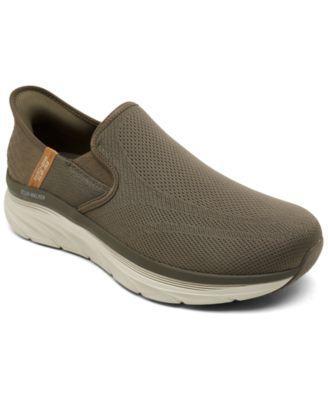 Skechers Mens Slip-ins Rf: DLux Walker - Orford Slip-on Wide-Width Walking Sneakers from Finish Line Product Image