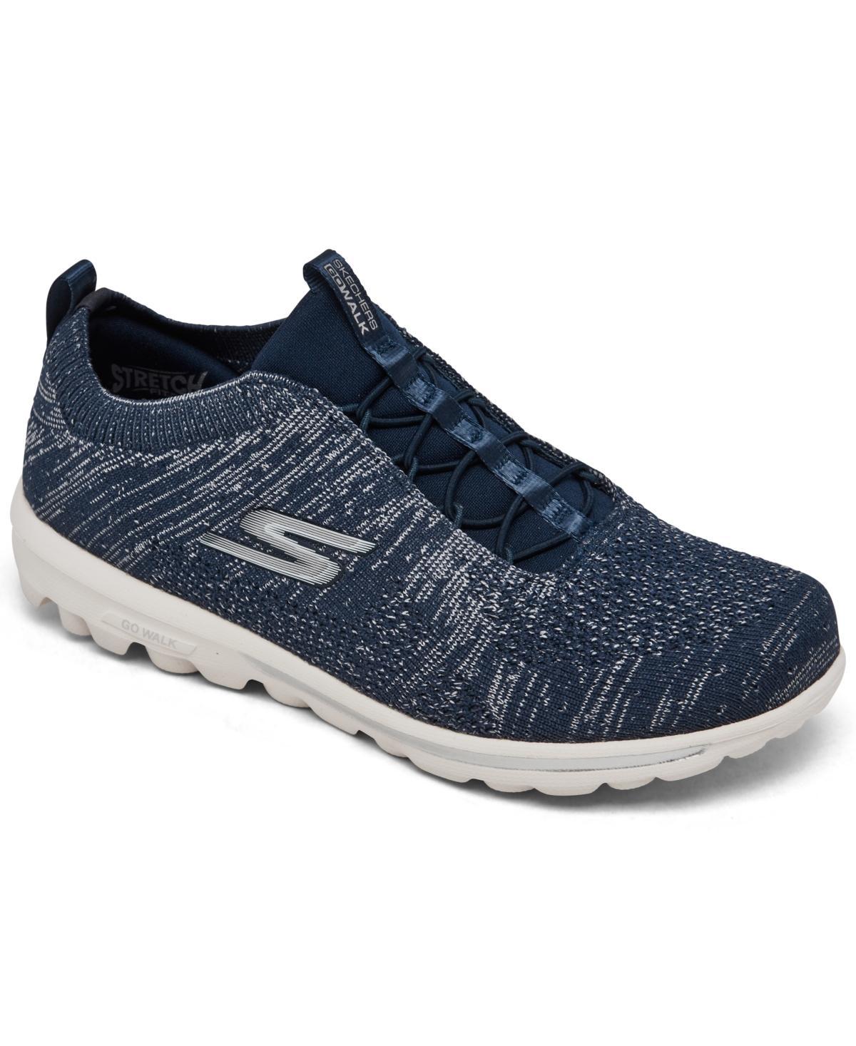 Skechers Womens Go Walk Travel - Radiant Moon Walking Sneakers from Finish Line Product Image