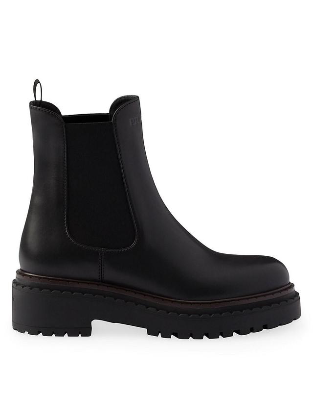 Womens Leather Chelsea Boots Product Image