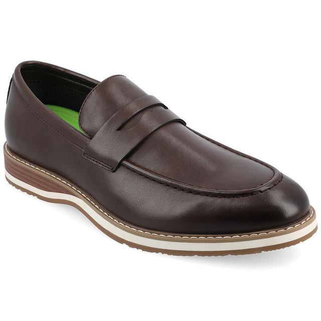 Vance Co. Kahlil Mens Tru Comfort Foam Slip-On Penny Loafers Product Image