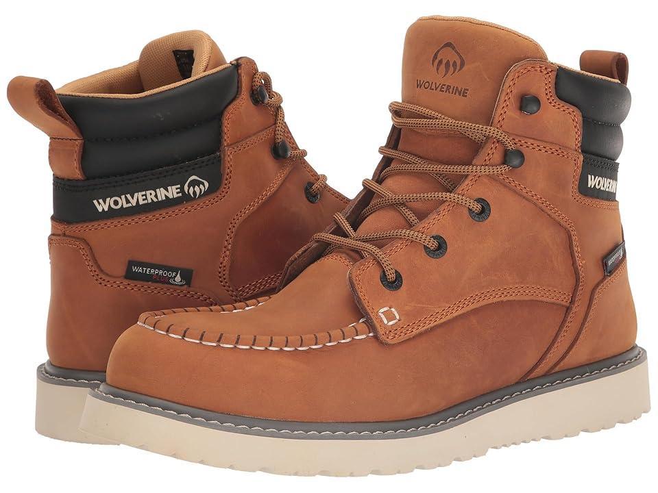 Wolverine Trade Wedge Waterproof 6 (Wheat) Men's Boots Product Image