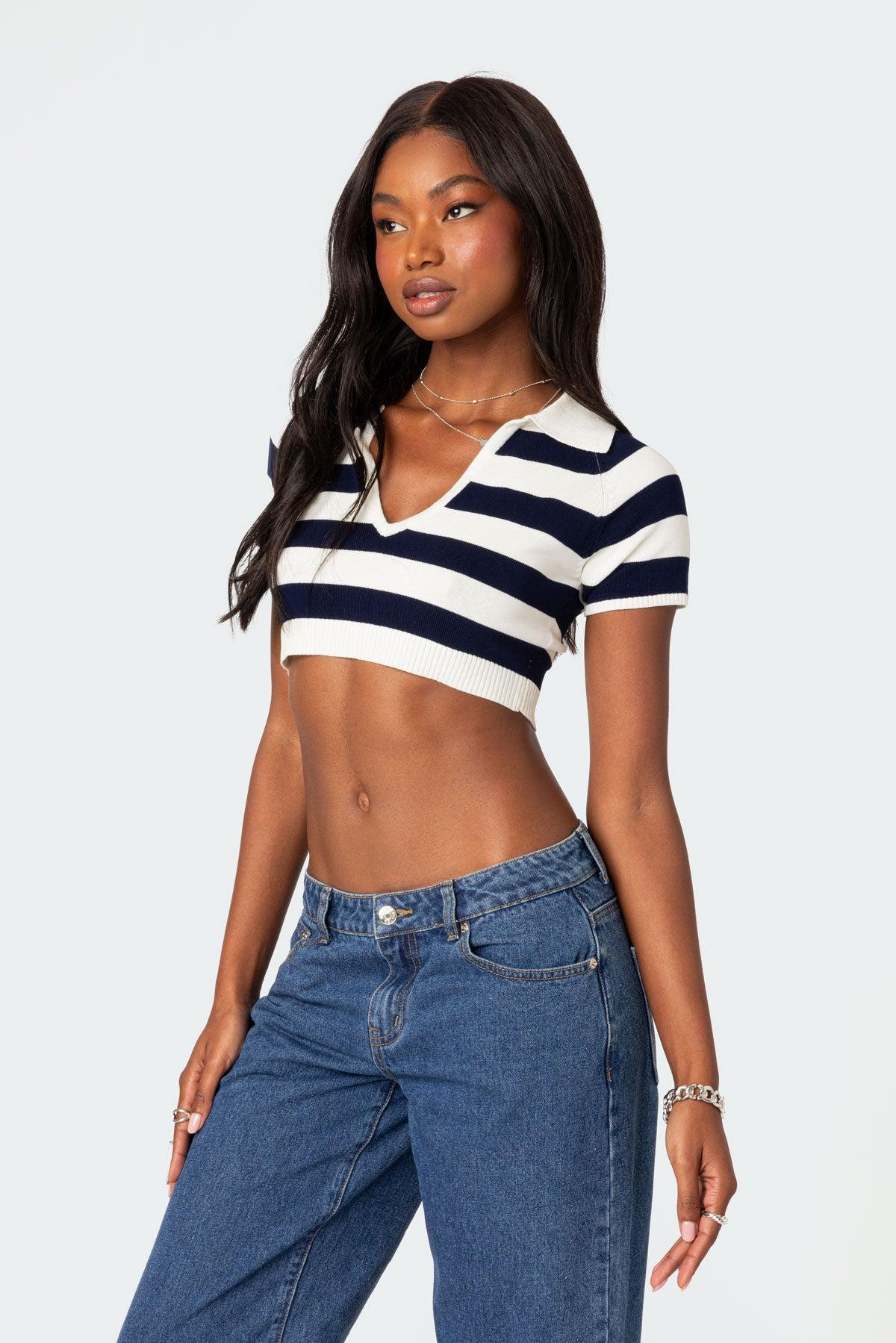 Skai Knitted Crop Top Product Image