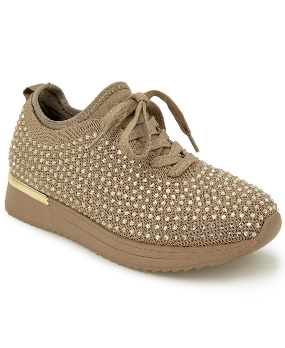 Kenneth Cole Reaction Womens Cameron Jewel Lace Up Sneakers Product Image