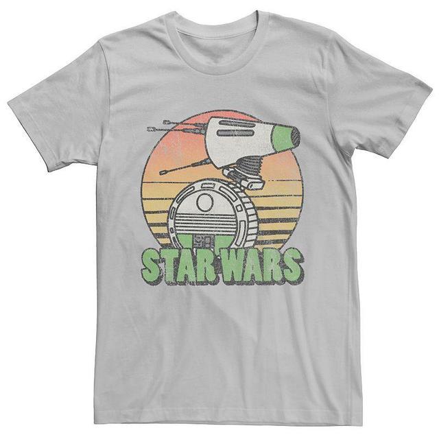 Mens Star Wars The Rise of Skywalker Retro D-0 Sunset Tee Product Image