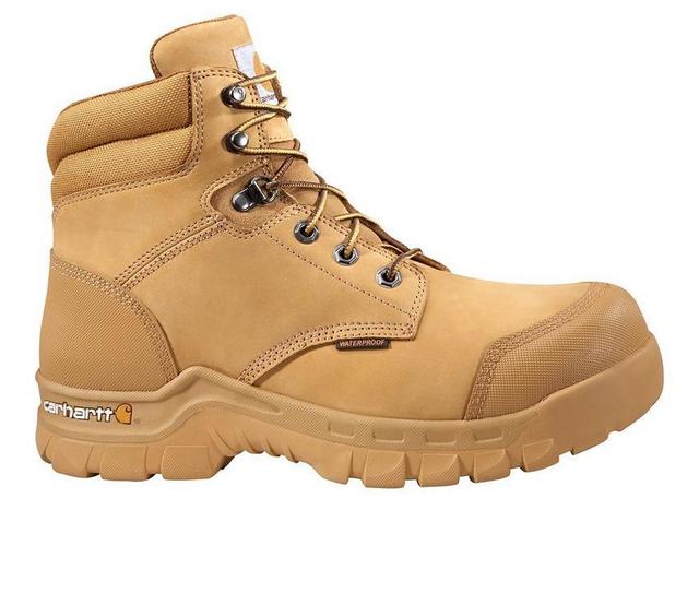 Men's Carhartt CMF6356 Waterproof Comp Toe Boot Work Boots Product Image