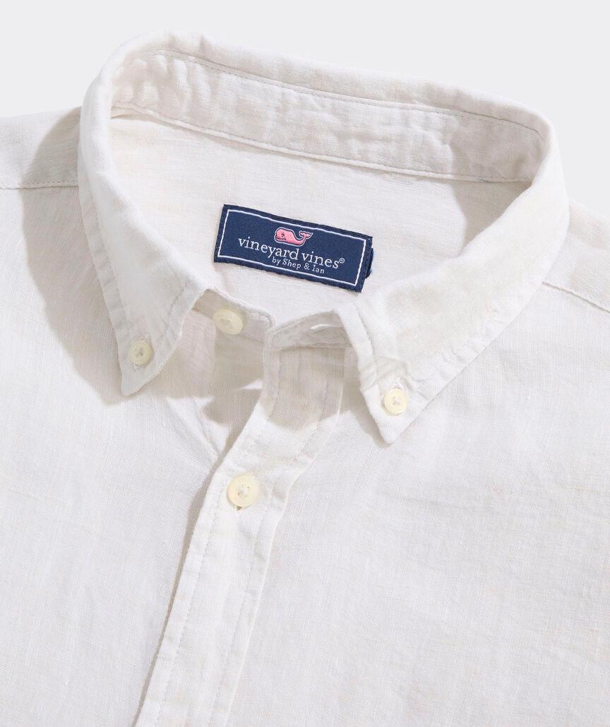 Surfside Solid Linen Shirt Product Image