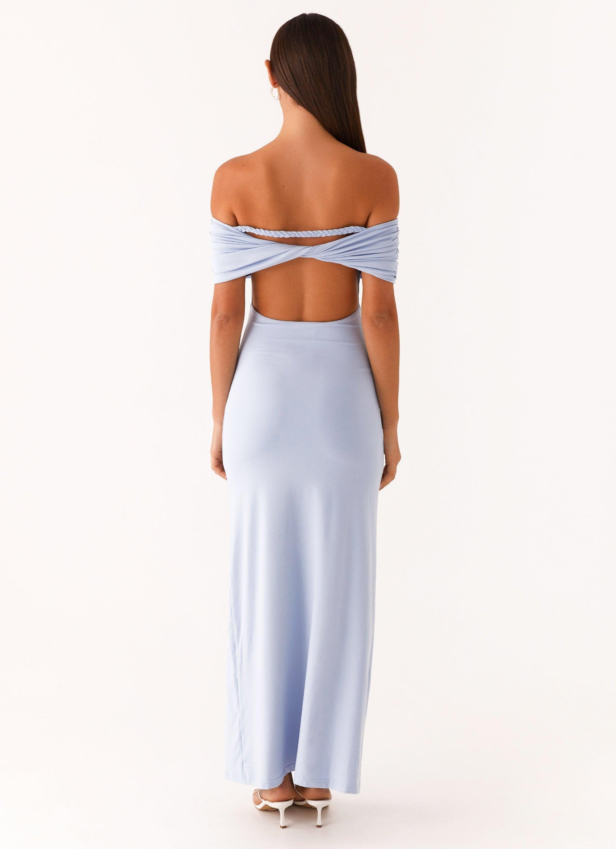 Normani Maxi Dress - Pale Blue Product Image