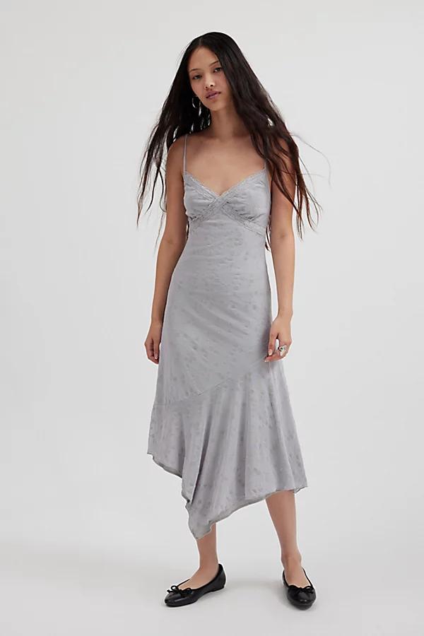 Motel Devon Asymmetric Midi Dress Womens at Urban Outfitters Product Image