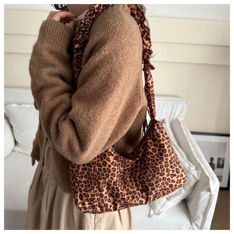 Leopard Print Shoulder Bag Product Image