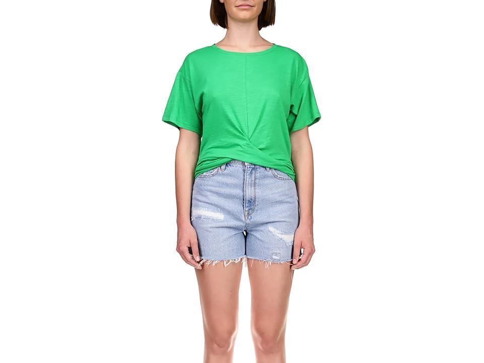 Sanctuary Twist of Fate Tee (Jelly Bean) Women's Clothing Product Image