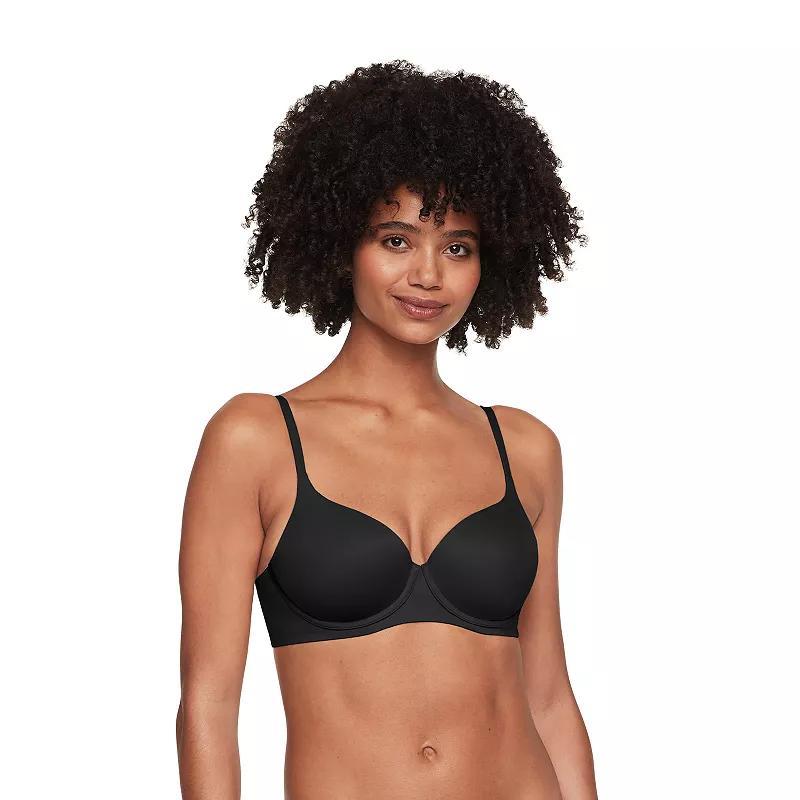 Warners No Side Effects Seamless Underarm-Smoothing Comfort Underwire Lightly Lined T-Shirt Bra RA3061A, Womens Purple Product Image