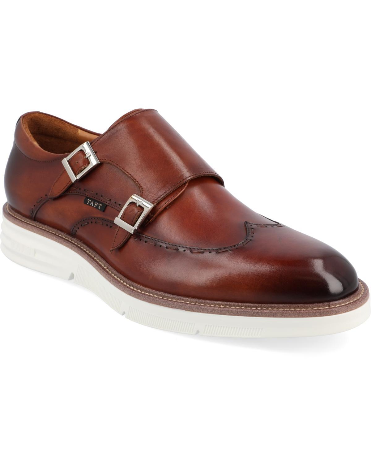 TAFT 365 Leather Double Monk Strap Shoe Product Image