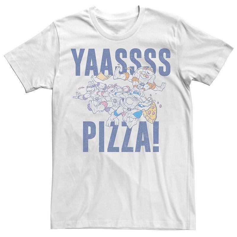 Mens Teenage Mutant Ninja Turtles Yaaasss Pizza Tee Product Image