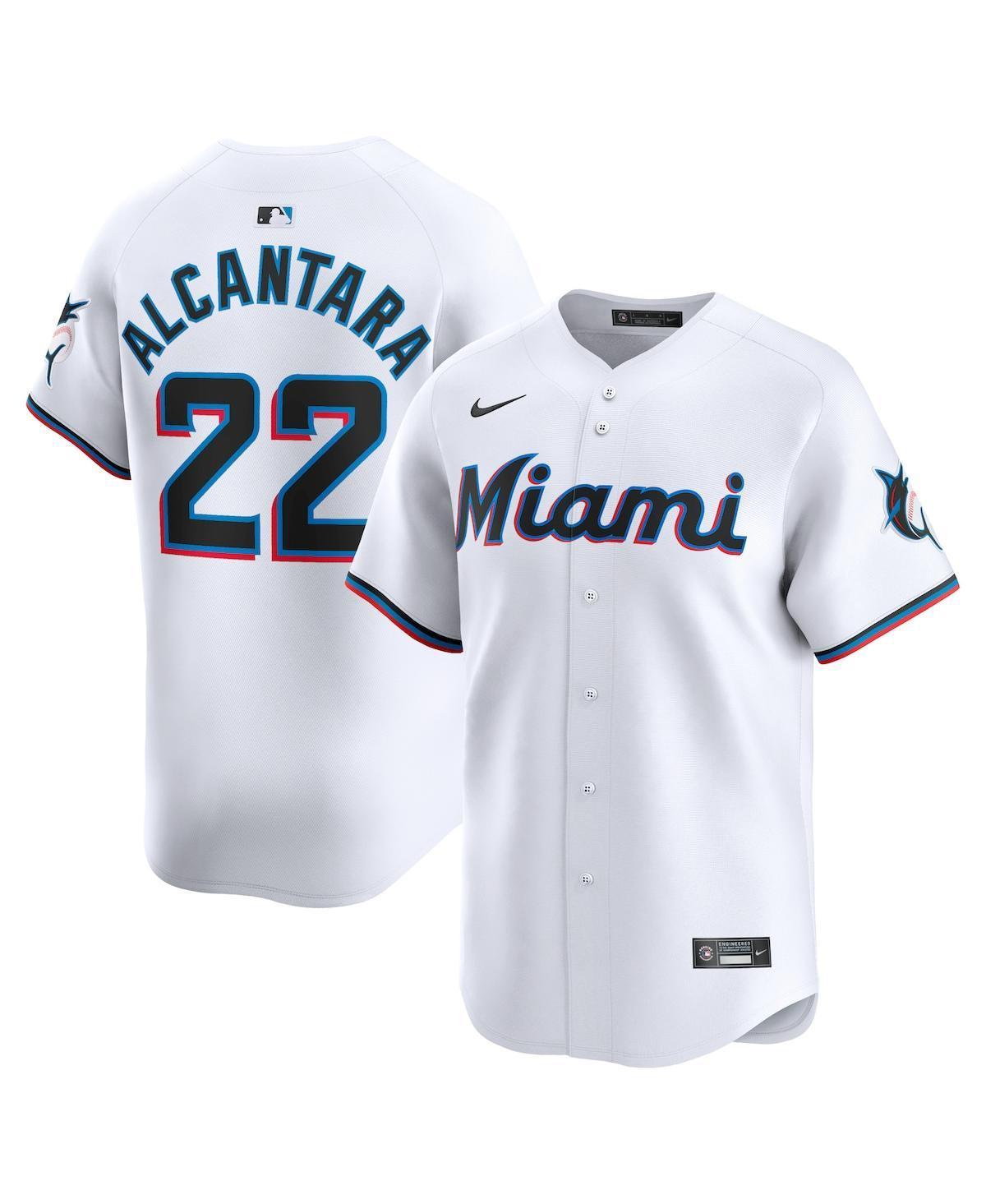 Mens Nike Sandy Alcantara Miami Marlins Home Limited Player Jersey Product Image