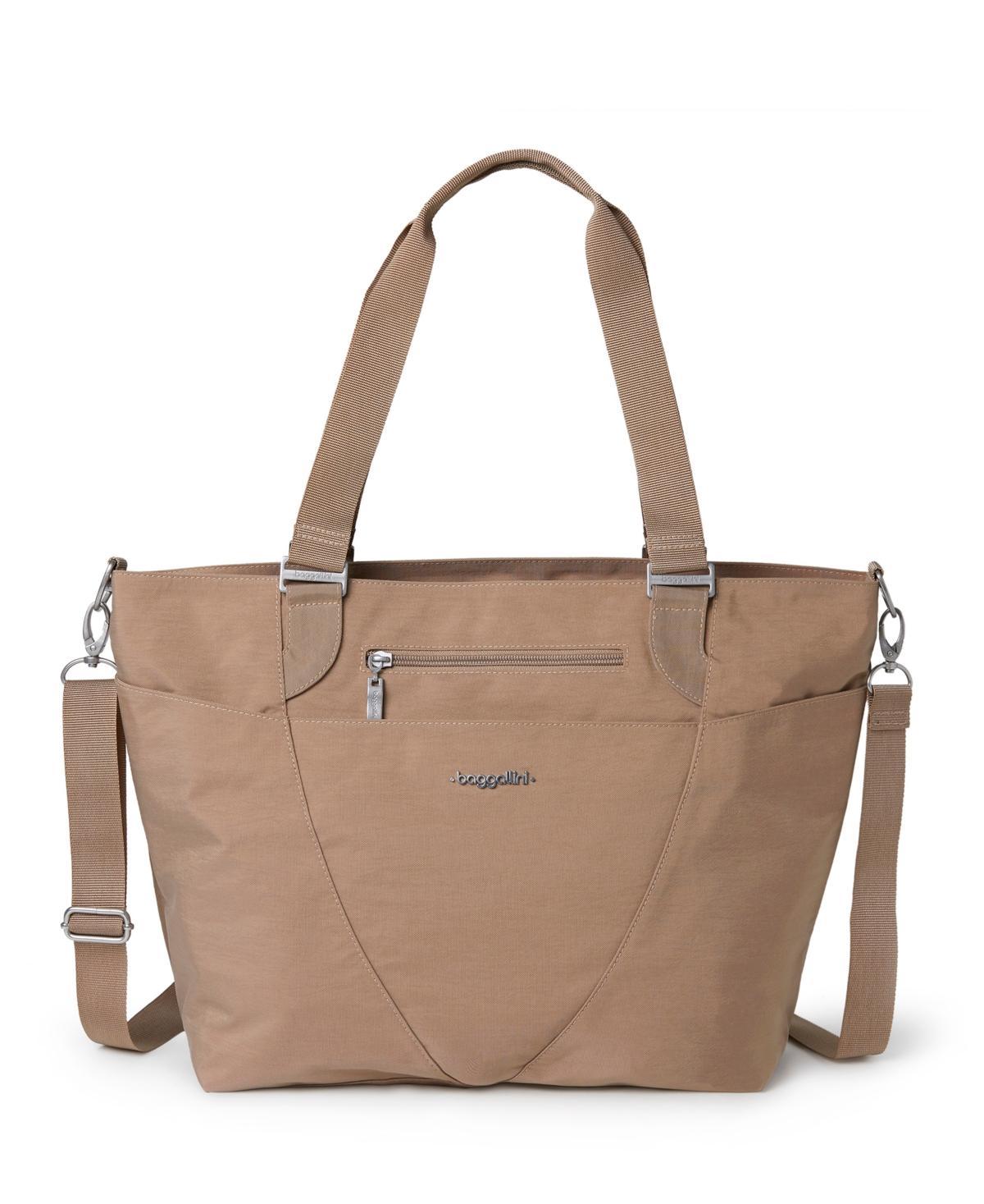 baggallini Avenue Convertible Tote Bag, Grey Product Image