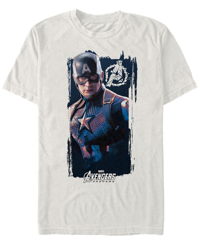 Mens Marvel Avengers Cap Banner Tee Product Image