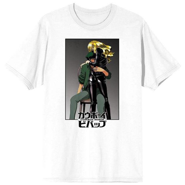 Mens Cowboy Bebop Spike And Julia Tee White Product Image