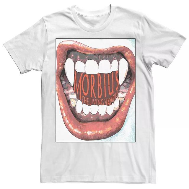 Mens Marvel Morbius The Living Vampire Teeth Tee Product Image