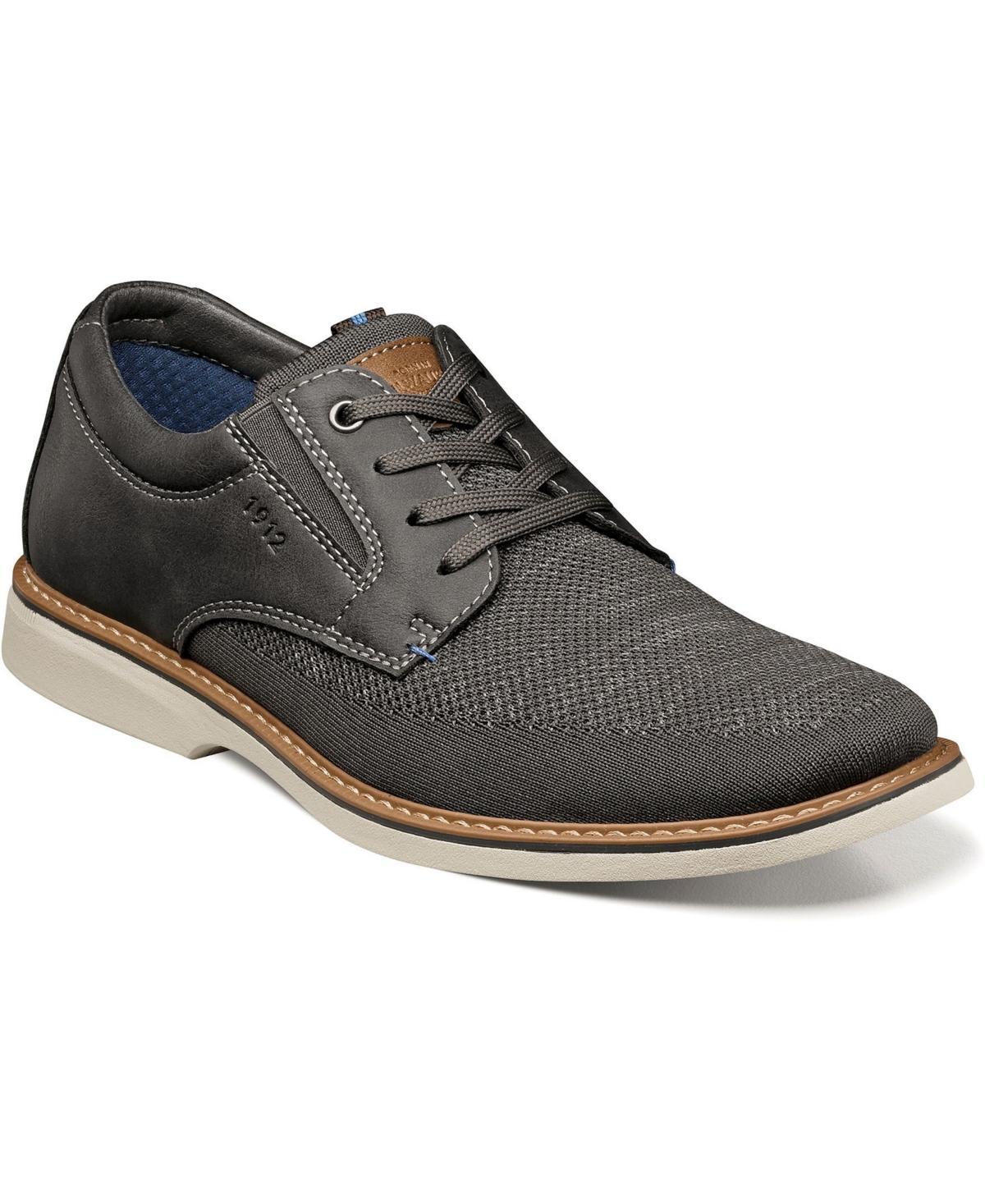 Mens Otto Knit Plain Toe Lace Up Oxford Shoes Product Image