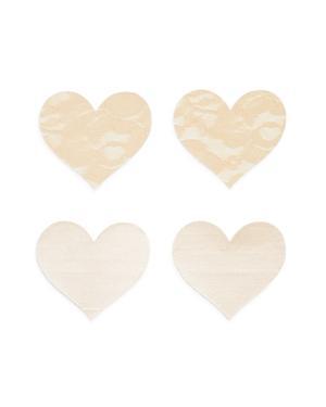 Bristols6 Nippies Hearts Patch of Freedom in Beige. Product Image