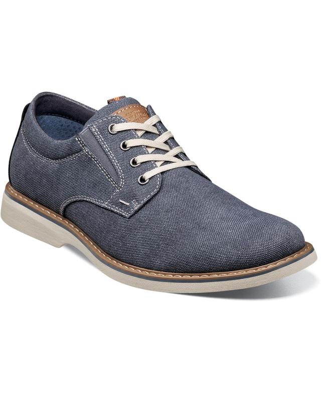 Nunn Bush Mens Otto Canvas Plain Toe Oxford Shoes Product Image