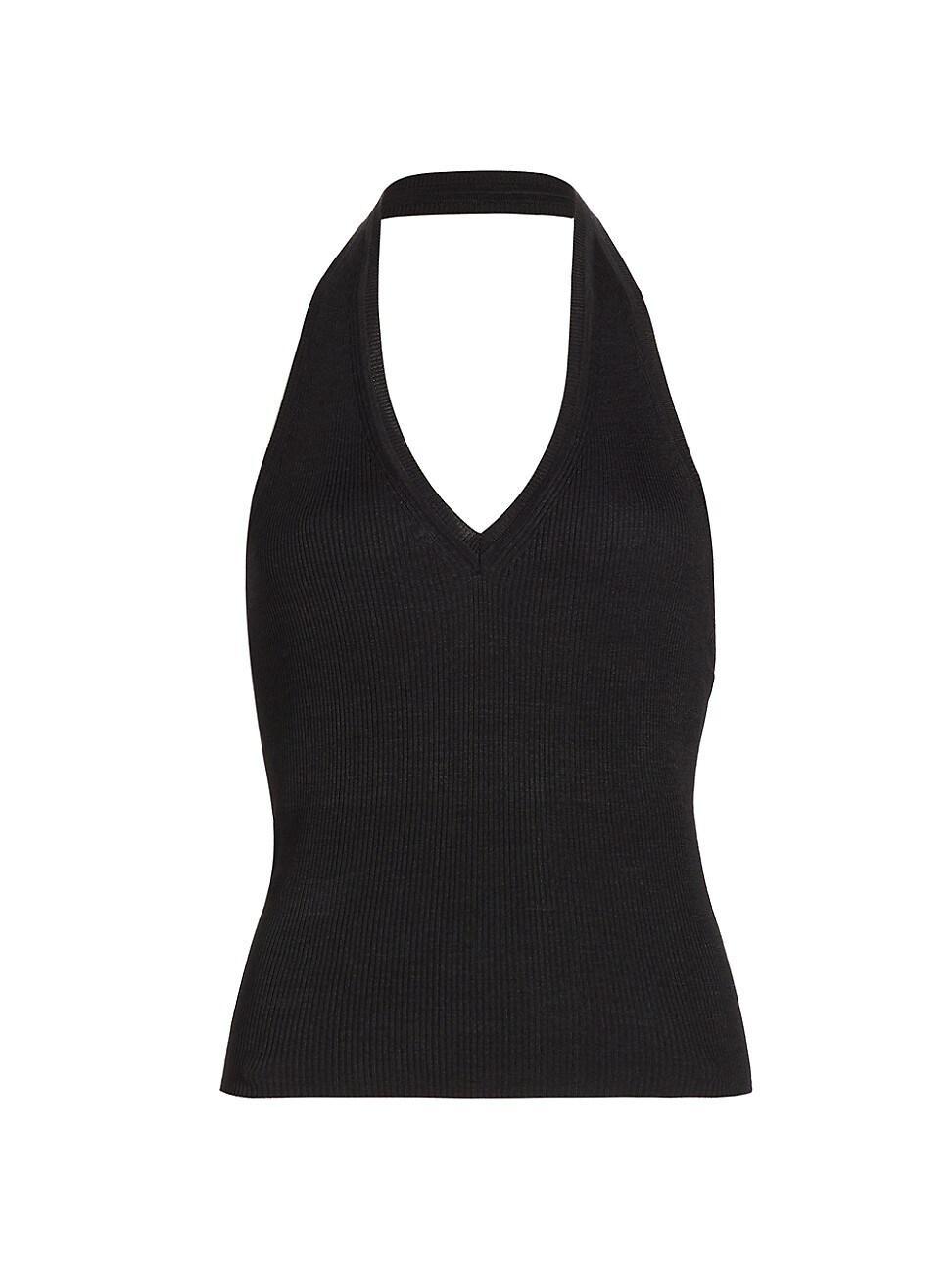 Womens Ivey Silk Knit Halter Top product image