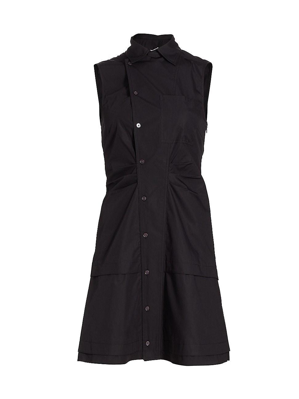 Womens Satina Mini Shirtdress Product Image