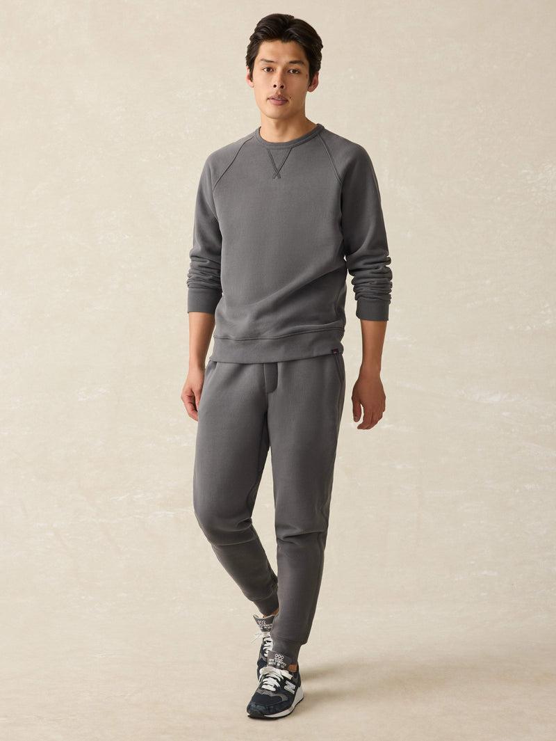 High Standard Fleece Sweatpant - Mountain Black Product Image