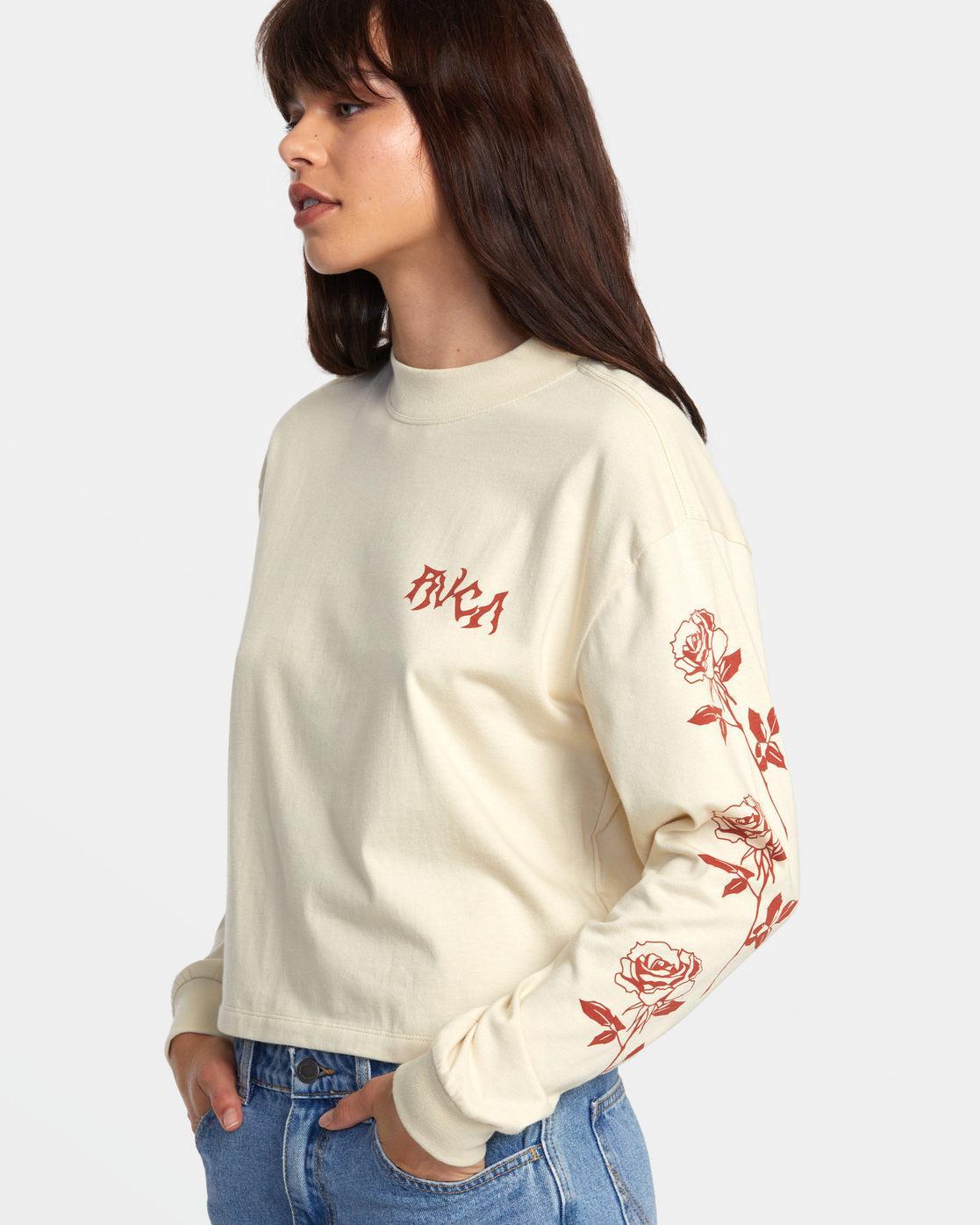 Kinney Long Sleeve Tee - Latte Product Image