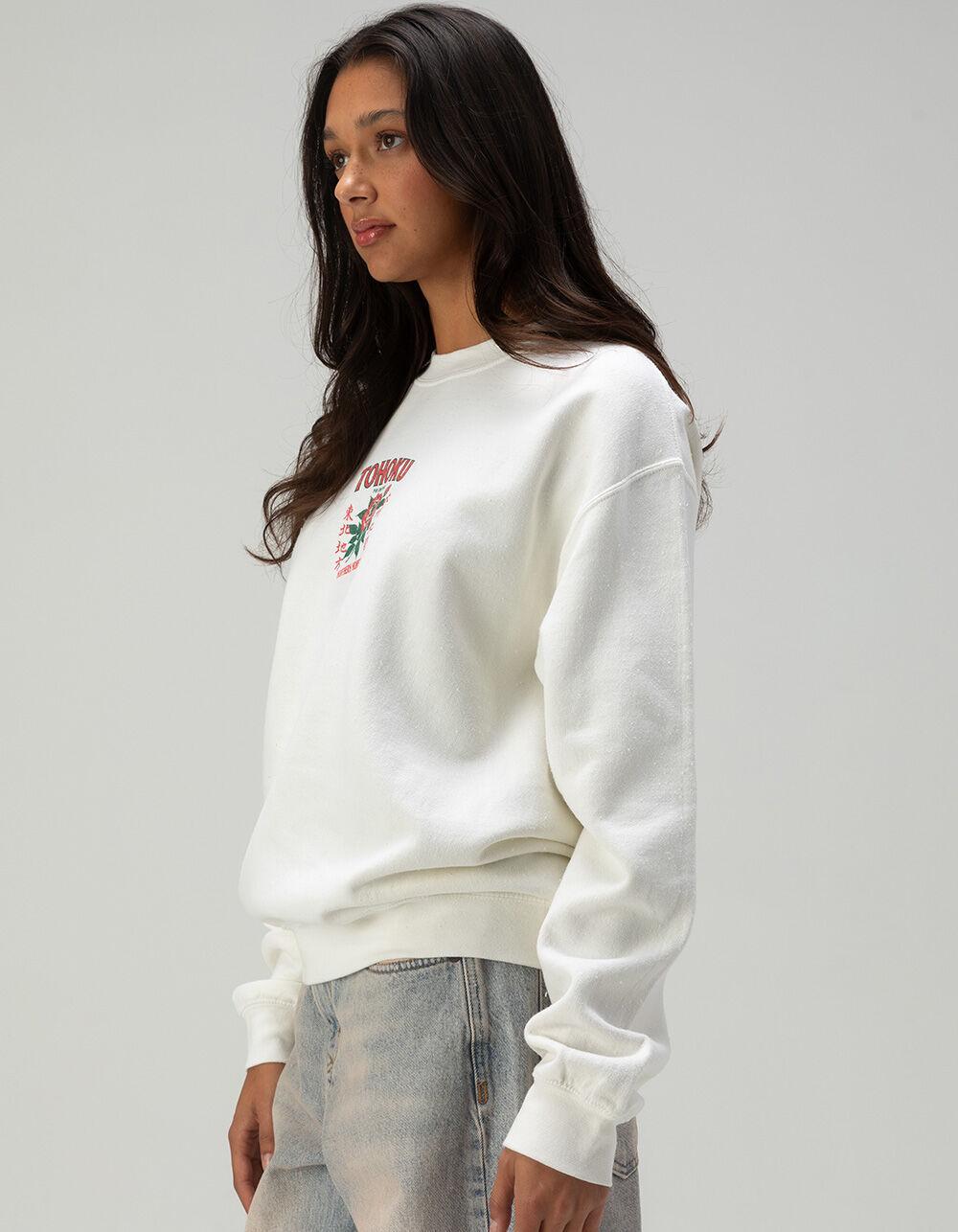 BDG Urban Outfitters Tohoku Rose Womens Crewneck Sweatshirt Product Image