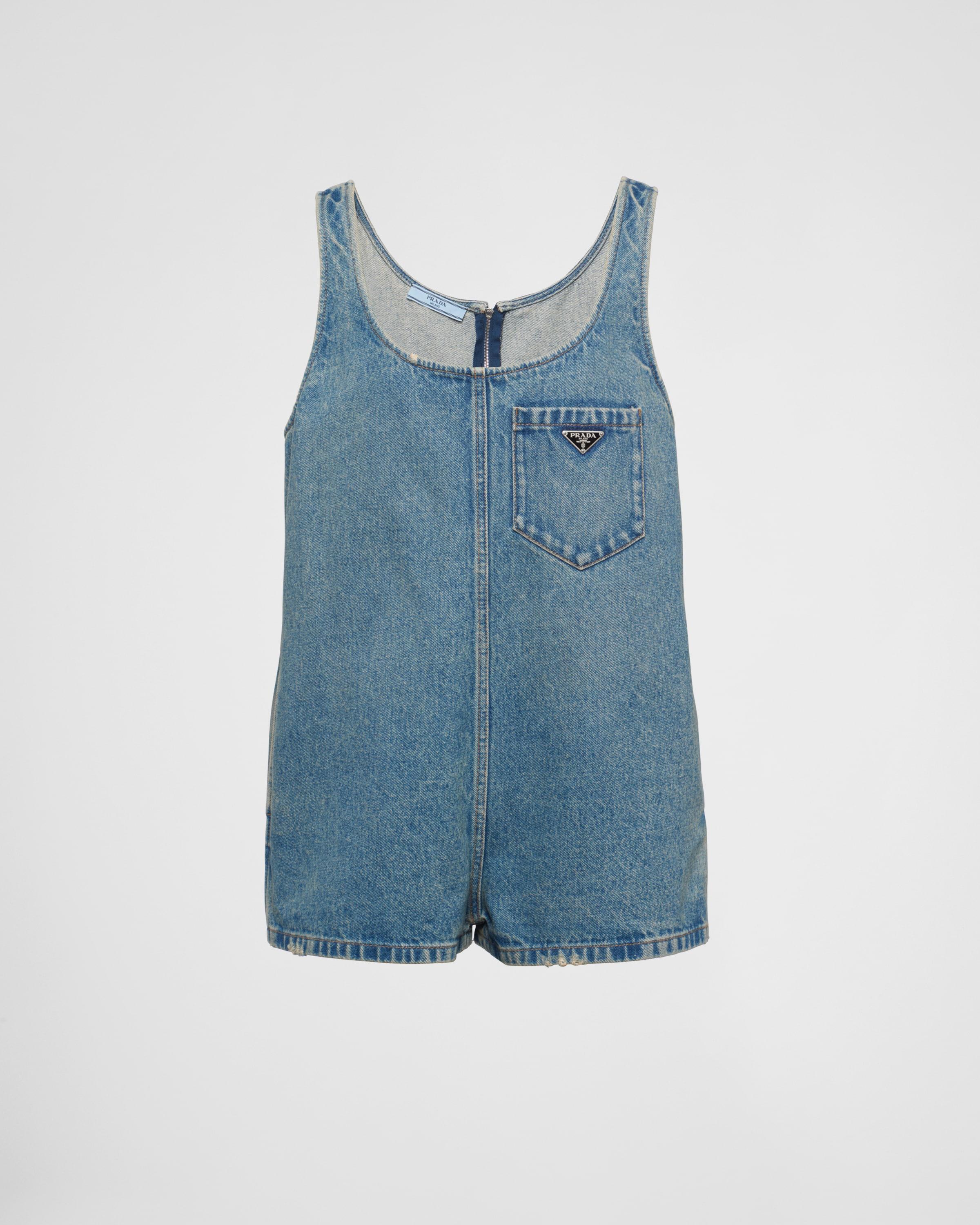 Denim playsuit Product Image