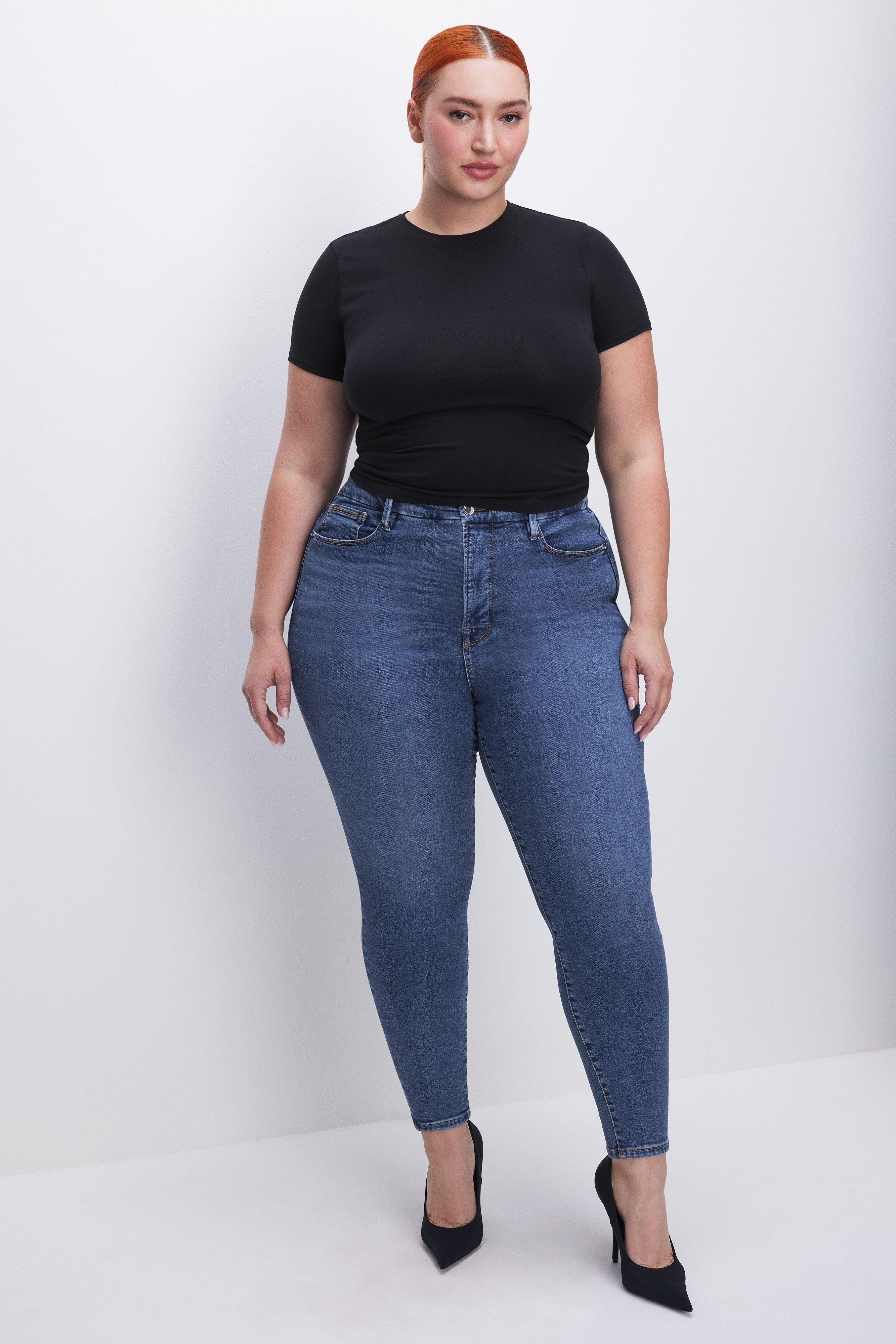 GOOD LEGS SKINNY CROPPED JEANS | BLUE615 Product Image