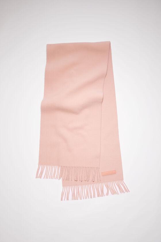 Wool scarf pink label Product Image