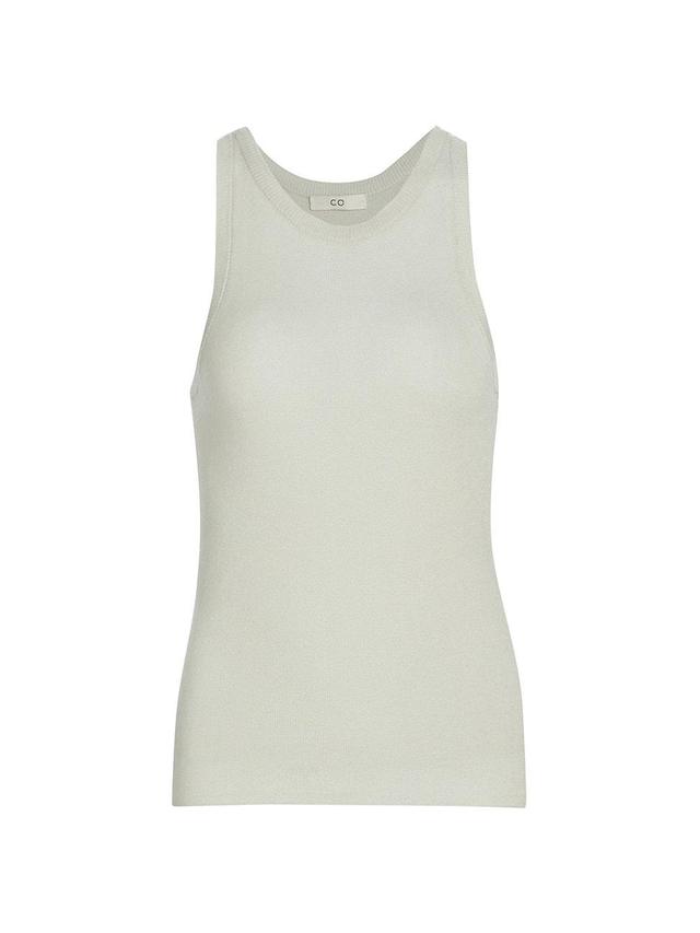 Womens Knit Cashmere Tank Product Image